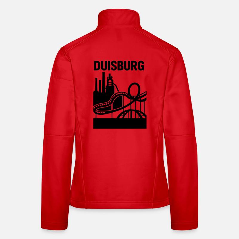 Monument de Duisbourg Veste en tissu softshell Femme