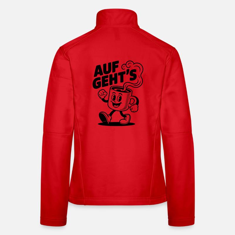 Let’s Get Started Kaffeetasse Frauen Softshelljacke