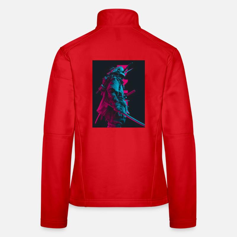 Samurai in the shadows Women's Softshell Jacket