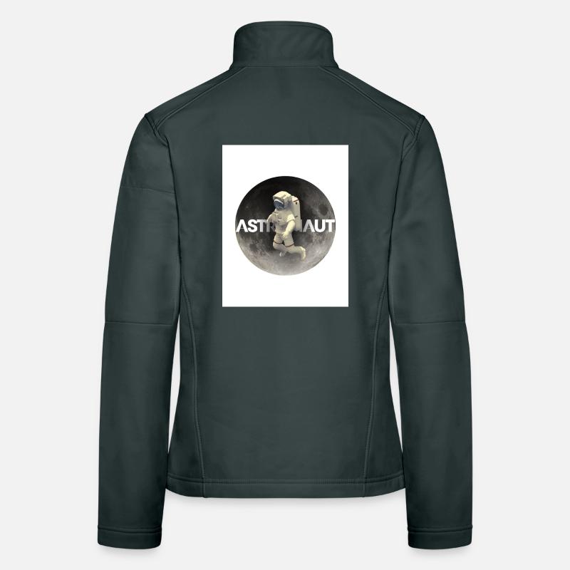 Astronaut Frauen Softshelljacke
