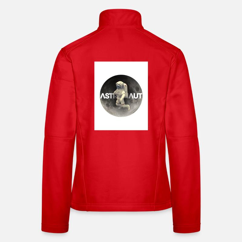 Astronaut - Frauen Softshelljacke - Rot