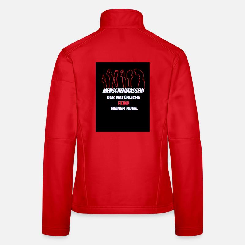 Citation du jour Veste en tissu softshell Femme