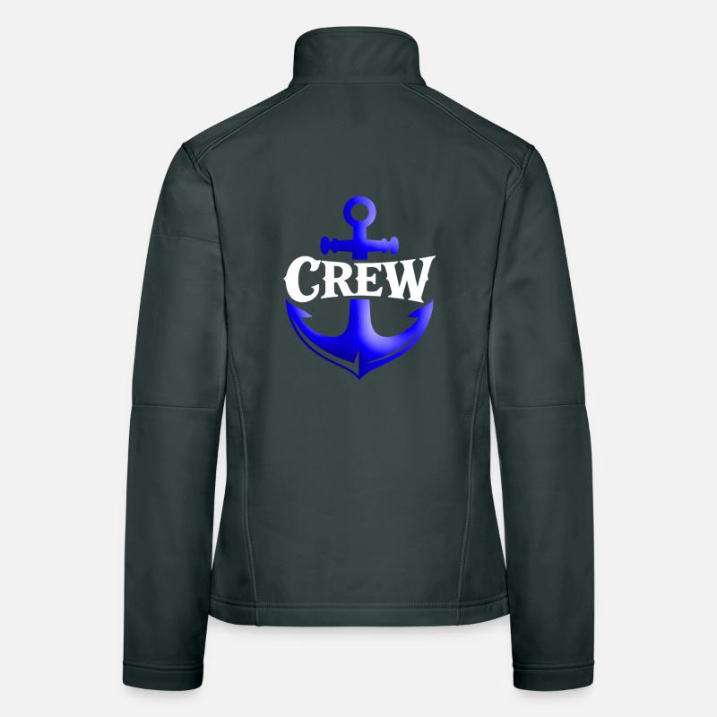 Ankercrew lettering Women's Softshell Jacket