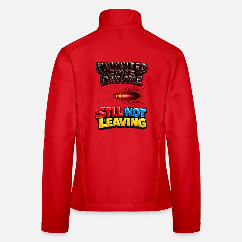 Not going away all the time - Women's Softshell Jacket - red