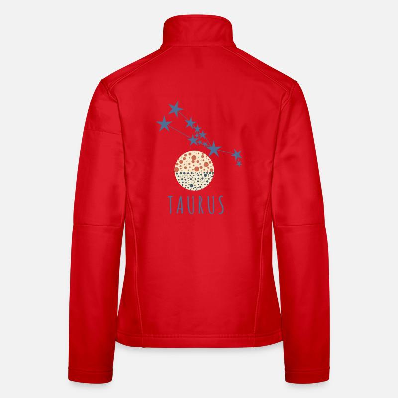 La constellation du Taureau Veste en tissu softshell Femme