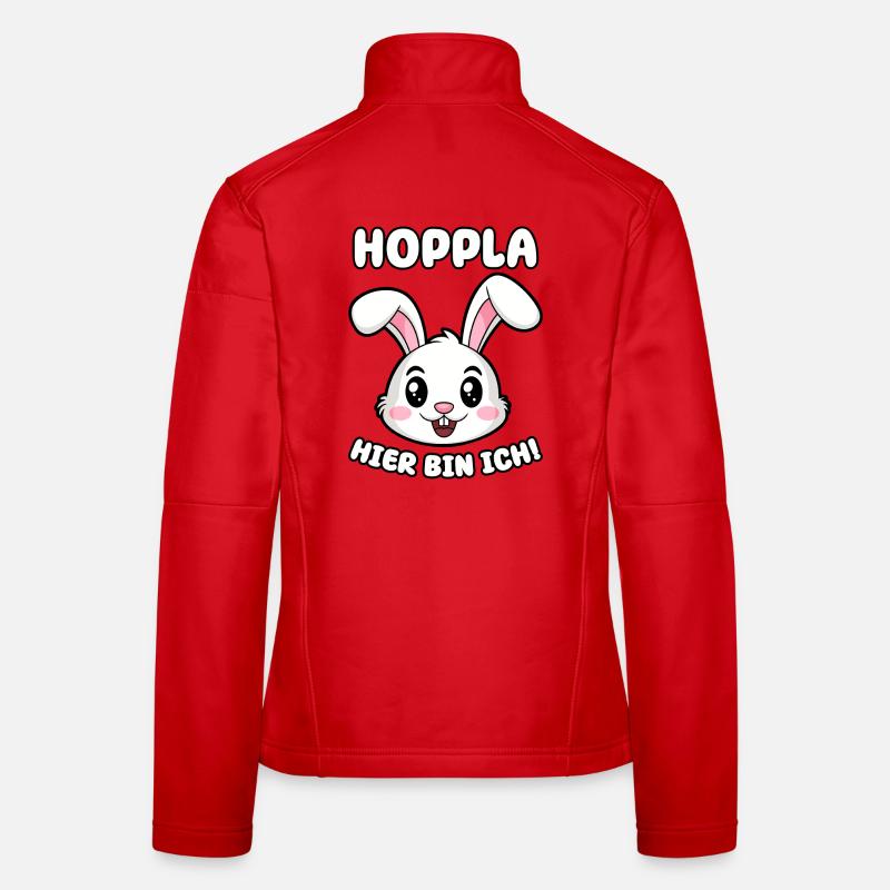 Oops, here I am! Women's Softshell Jacket