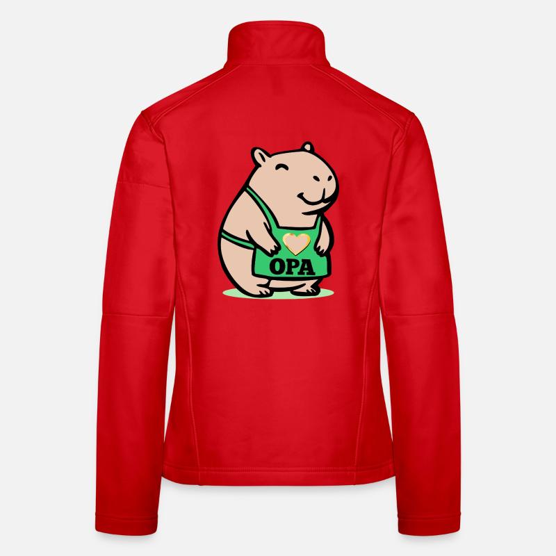 OPA CAPYBARA KOCH Frauen Softshelljacke