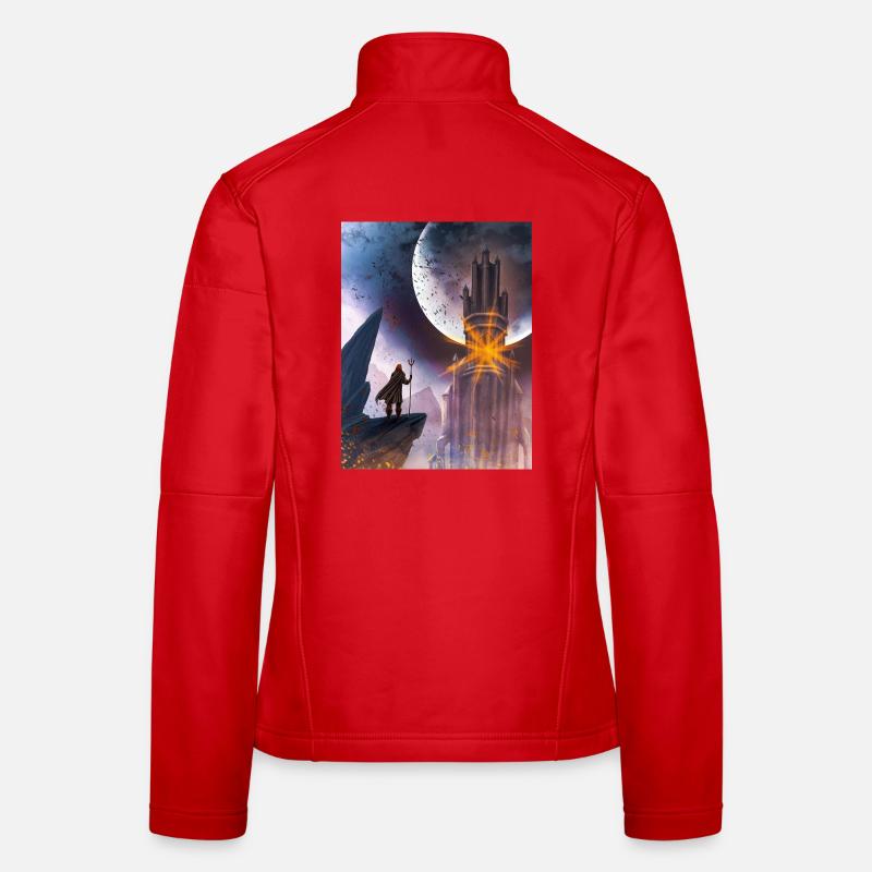 Moon and Fire Castle Women's Softshell Jacket