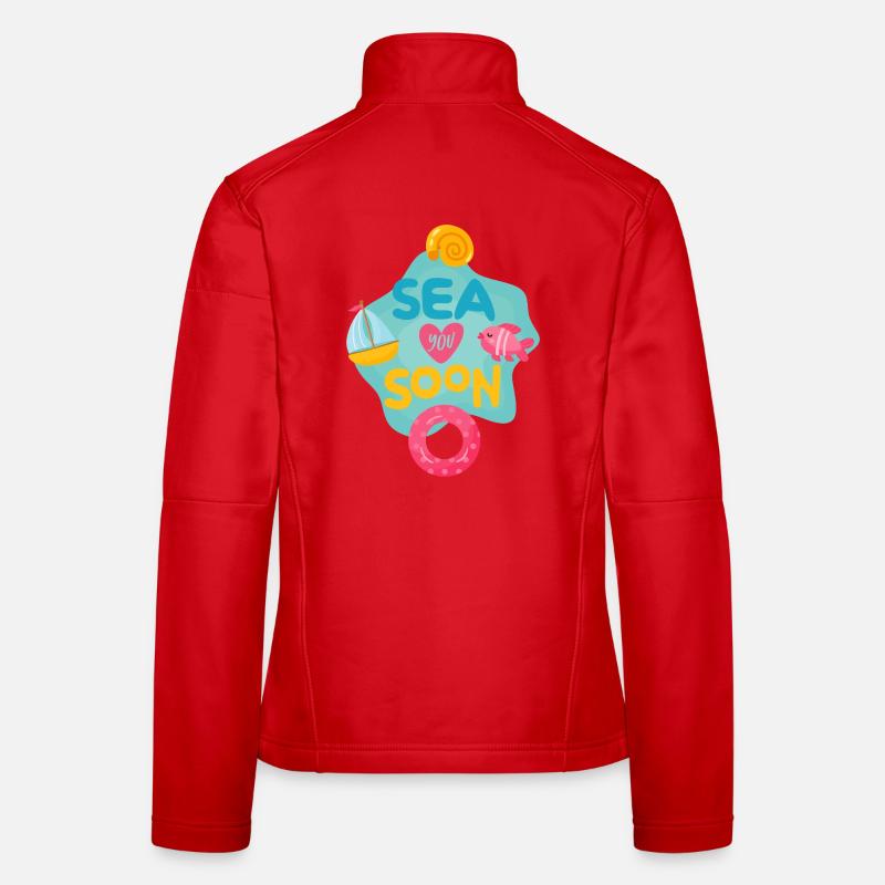Mer Bientôt Veste en tissu softshell Femme