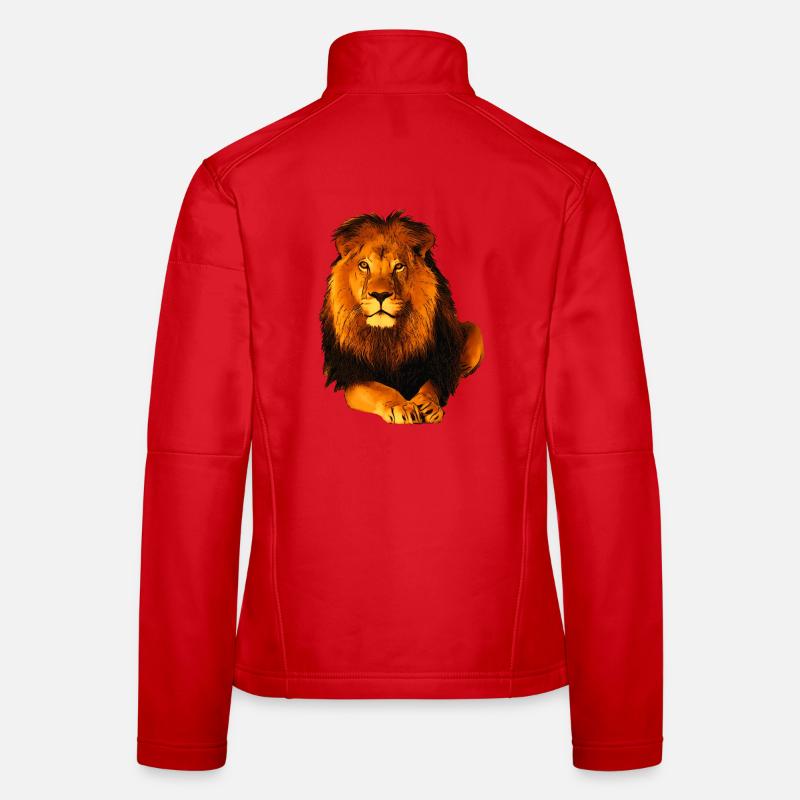 Löwe Frauen Softshelljacke