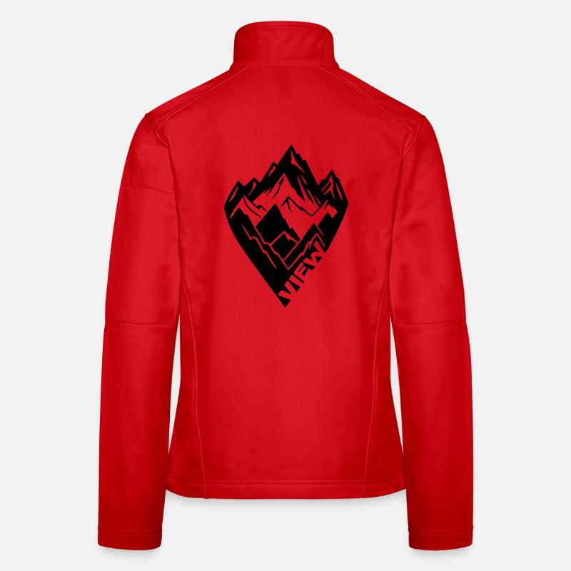 Mountain View [Black] Women's Softshell Jacket