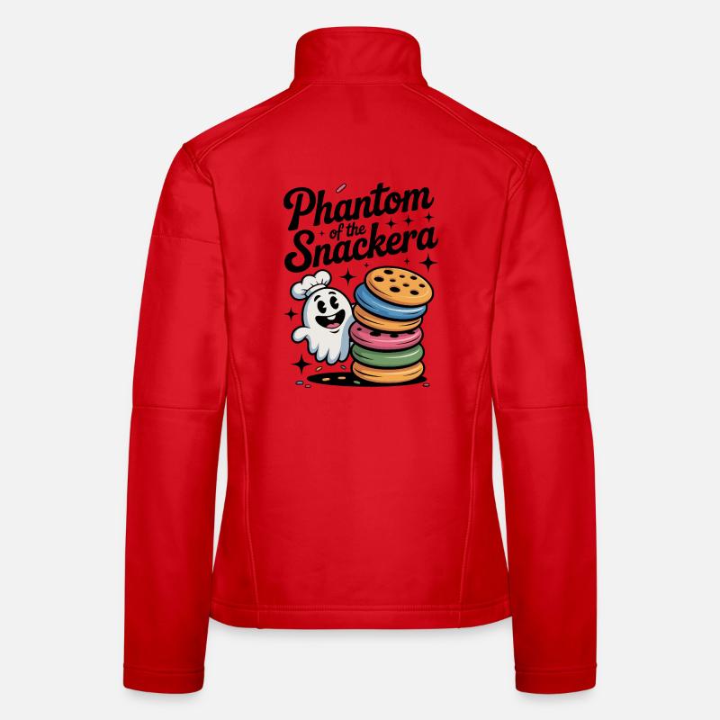 Phantom der Snackera Frauen Softshelljacke