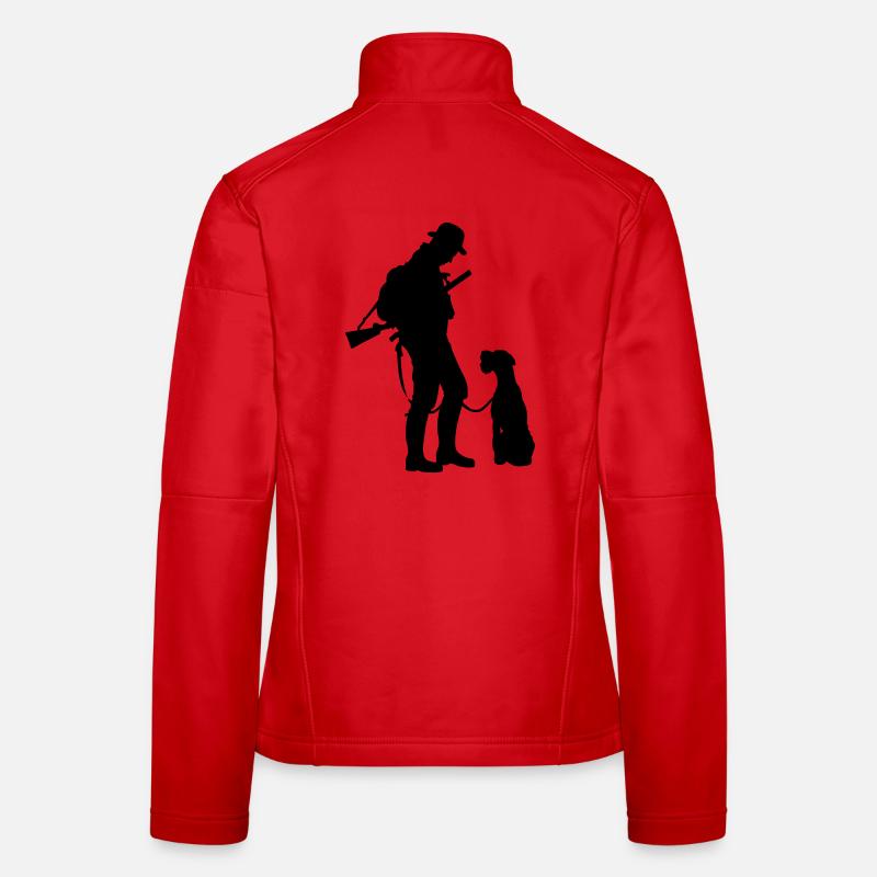 Jäger Frauen Softshelljacke