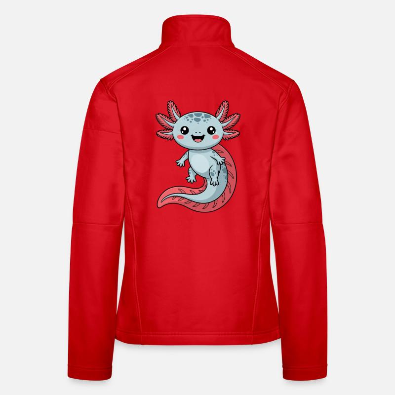 Axolotl Veste en tissu softshell Femme