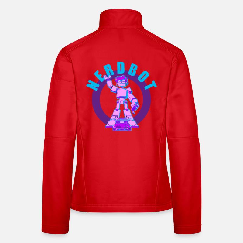 NERDY forever - Nerdbot Women's Softshell Jacket