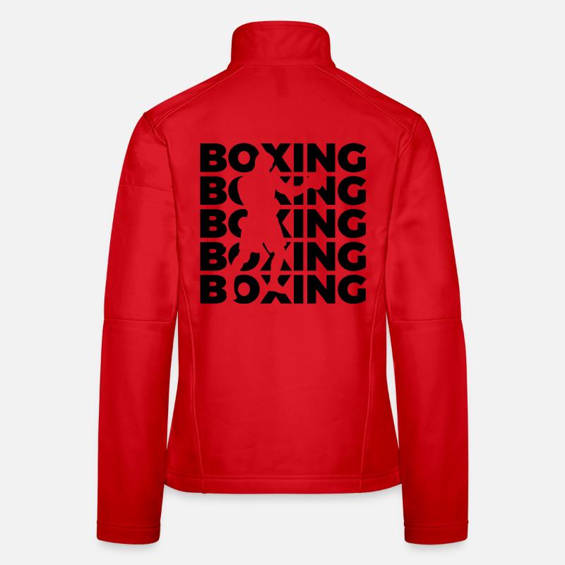 Boxen Frauen Softshelljacke