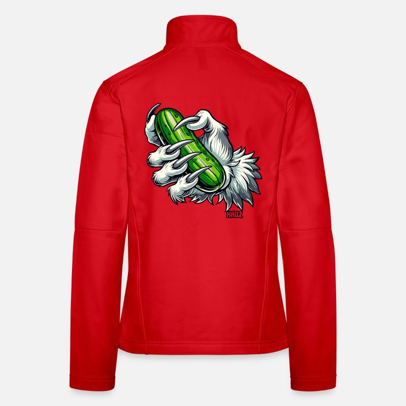 Furry Claw Gurkengriff Frauen Softshelljacke
