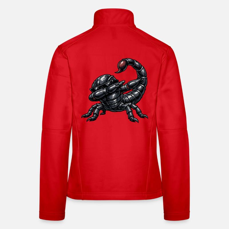 Dab du Scorpion Veste en tissu softshell Femme
