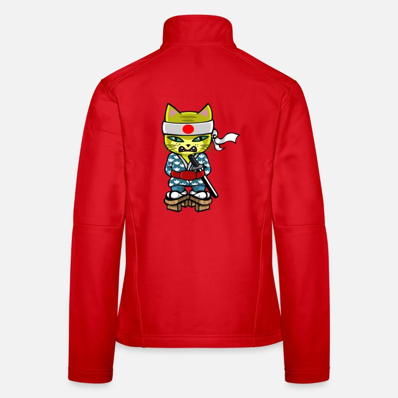 cat-mourai Frauen Softshelljacke