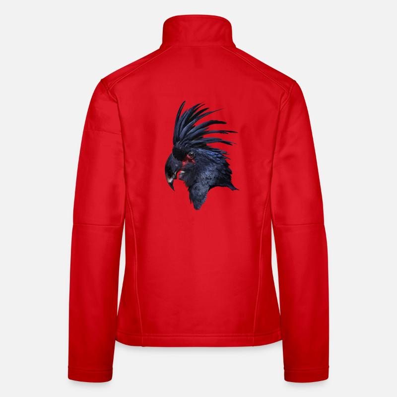 Perroquet Veste en tissu softshell Femme