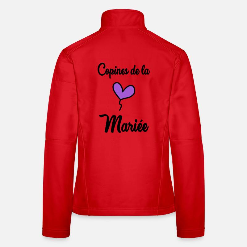 COPINES DE LA MARIEE Veste en tissu softshell Femme