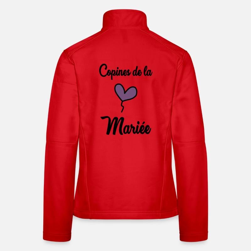 BRIDE'S GIRLFRIENDS Women's Softshell Jacket