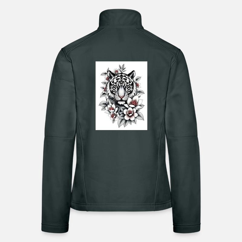Le Tigre ne dort jamais Veste en tissu softshell Femme