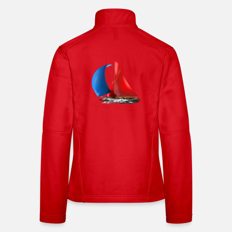 Segelboot Frauen Softshelljacke