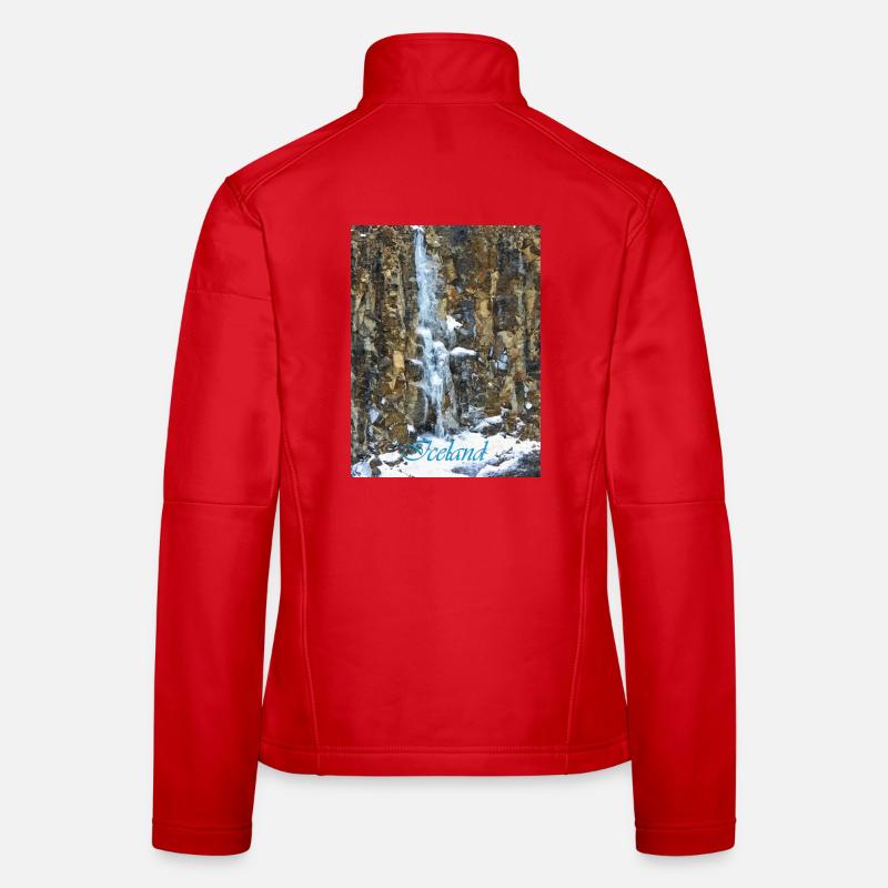 Iceland Waterfall Women's Softshell Jacket