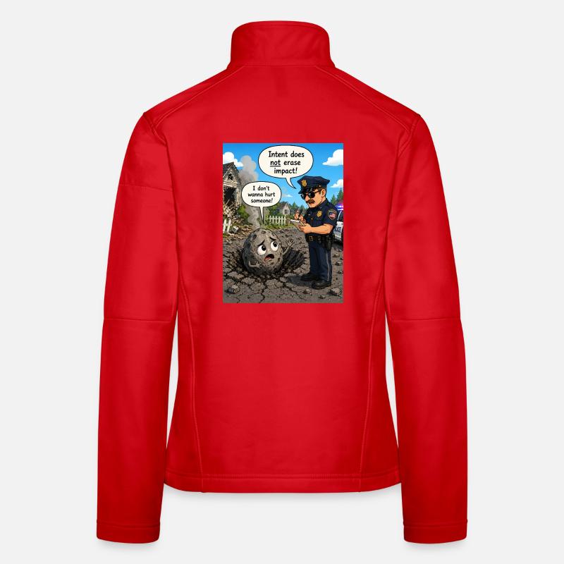 Intention does not cancel out the effect Women's Softshell Jacket