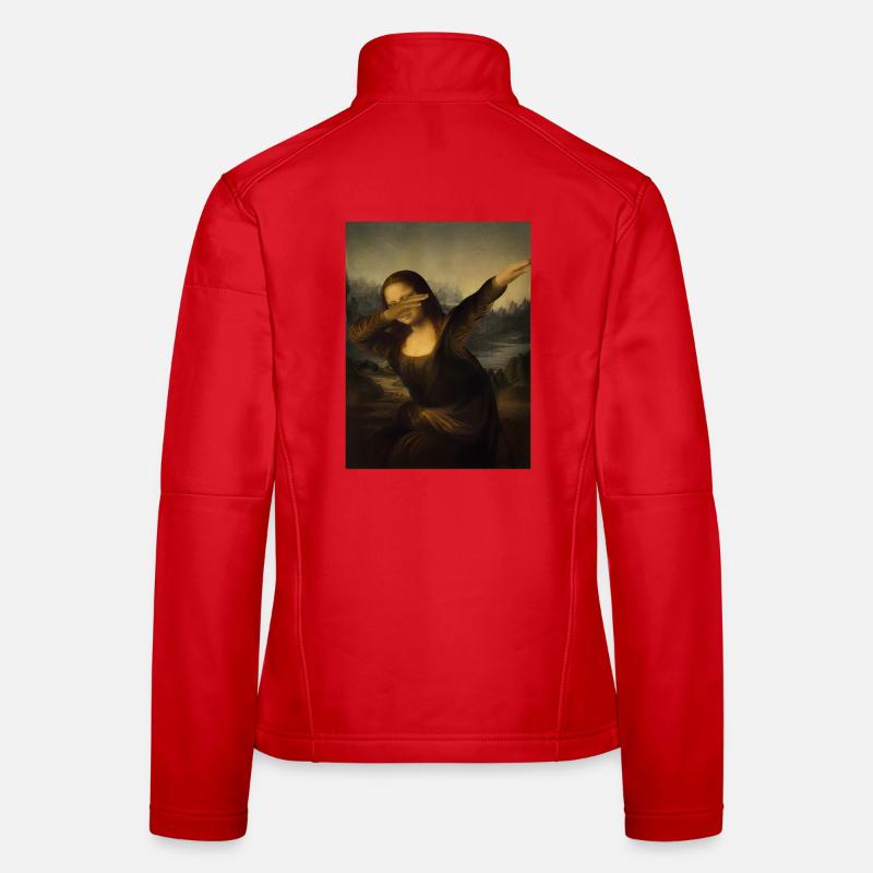 Joconde Dab Léonard de Vinci Joconde Veste en tissu softshell Femme