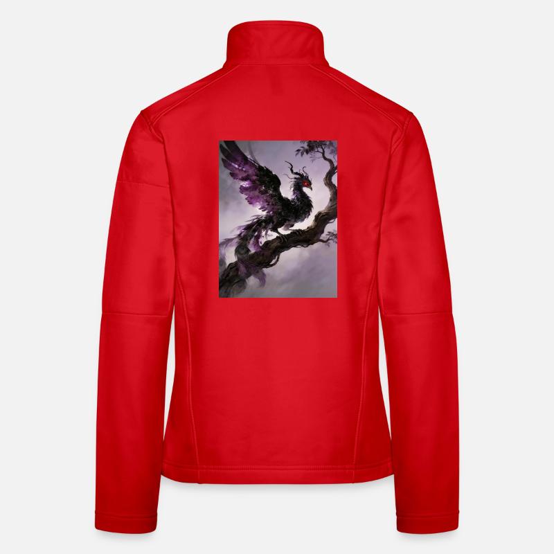Die Apotheose des Schwarzen Phönix: Infinity Frauen Softshelljacke