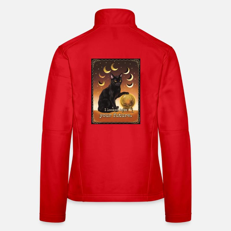 Future Nope Cat Women's Softshell Jacket