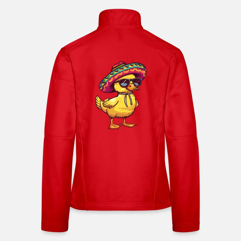 Sombrero drôle d’âne Veste en tissu softshell Femme