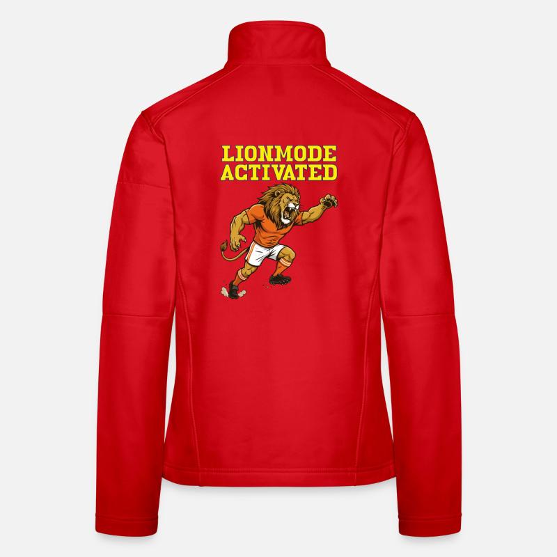 LionModeActivated Frauen Softshelljacke