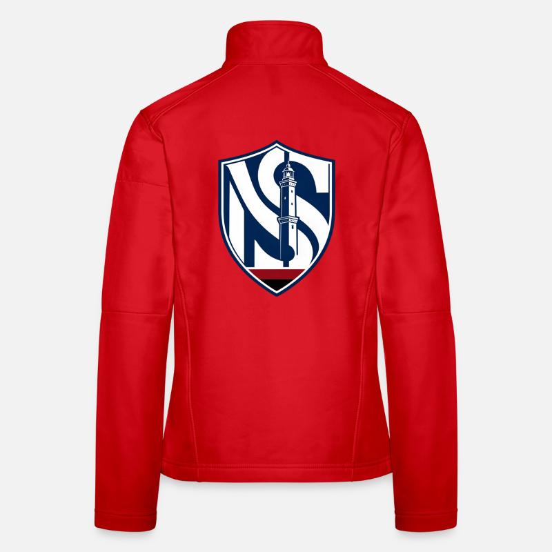 Leuchtturm in der Nacht Frauen Softshelljacke
