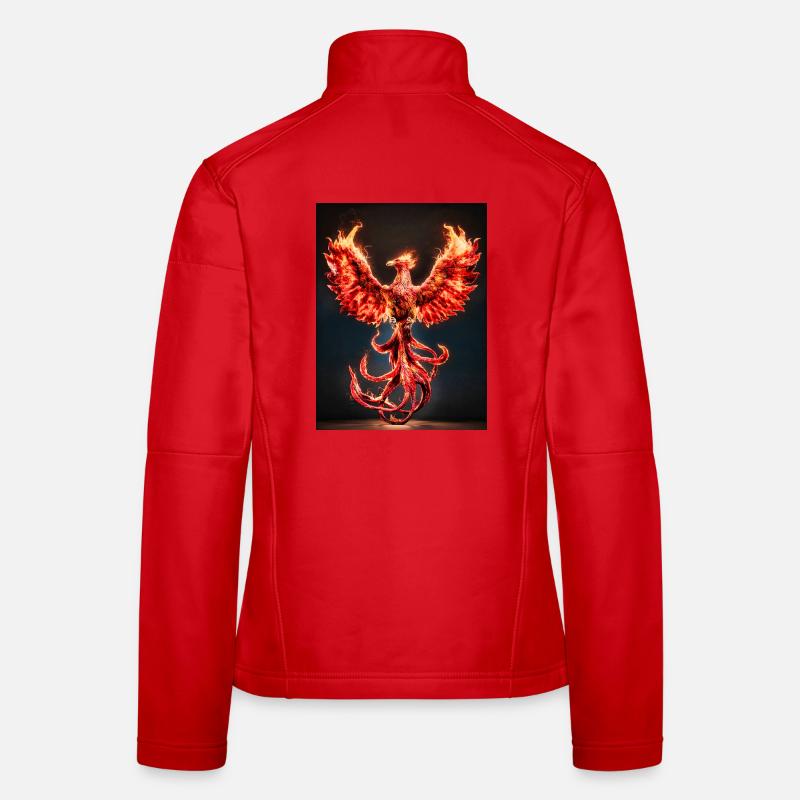 Phoenix Firecrest Burst Women's Softshell Jacket