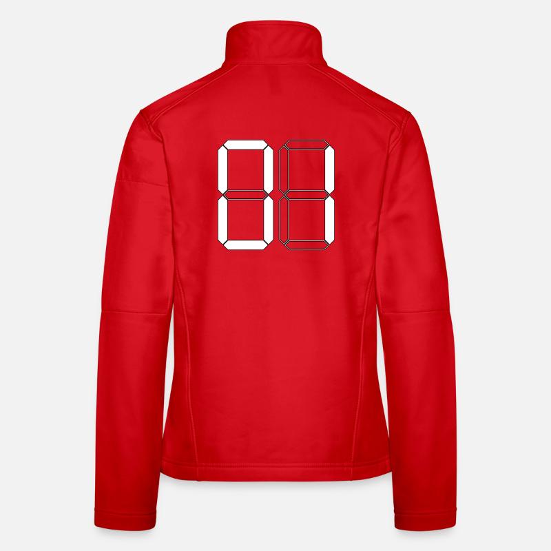 NUMBER 01 Zero One Gift Digital Women's Softshell Jacket
