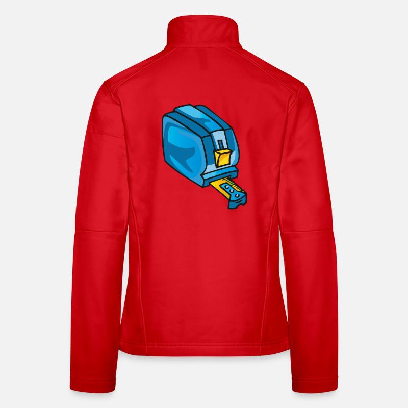 Rollmeter, tool, Compteur de rouleaux Women's Softshell Jacket