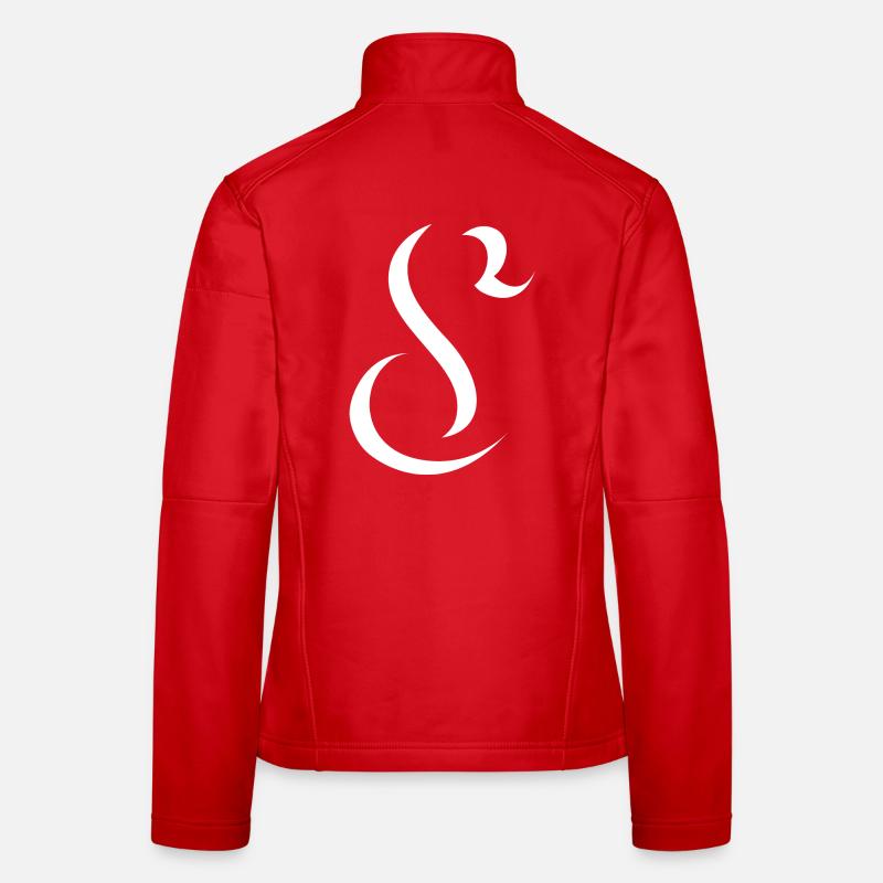 Letter S, Name, der Buchstabe S Frauen Softshelljacke