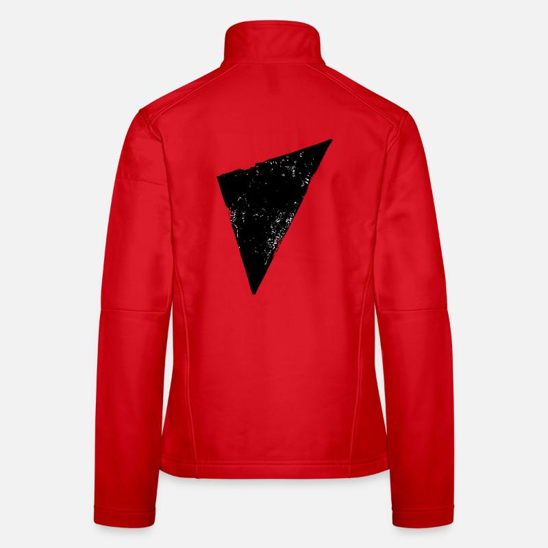 Dreieck | Polygon | Triangle Frauen Softshelljacke
