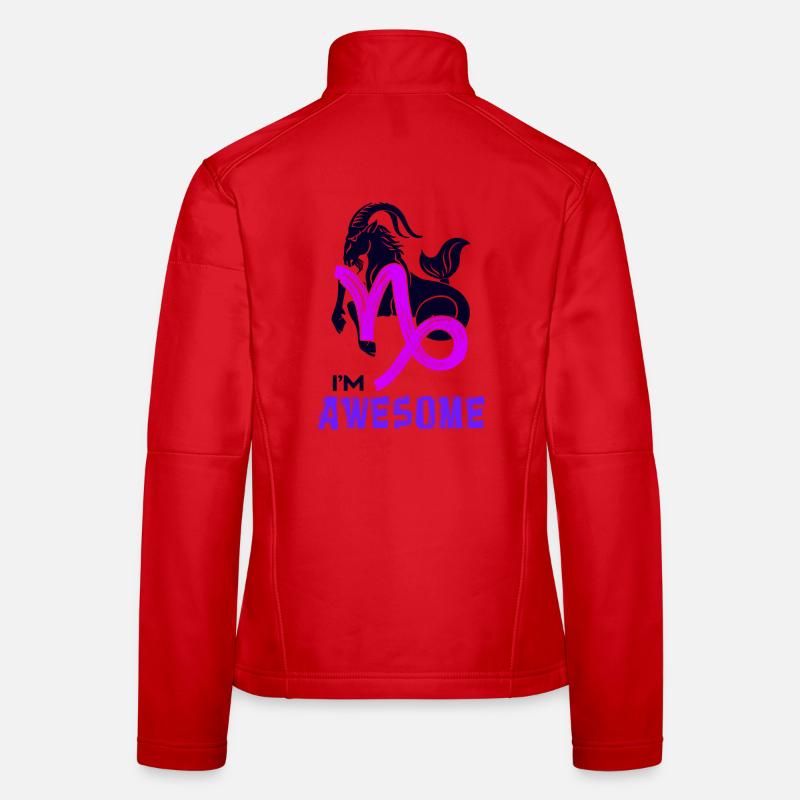 Steinbock Astrologie Horoskop Tierkreis Statement Frauen Softshelljacke