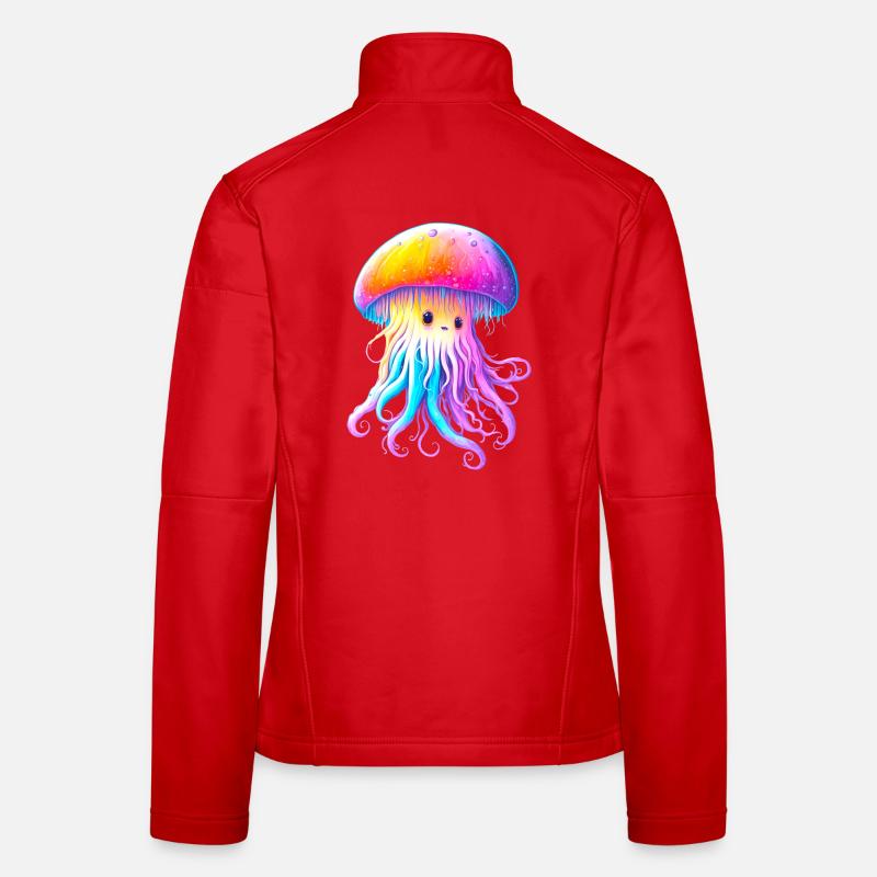 Friendly jellyfish Women's Softshell Jacket