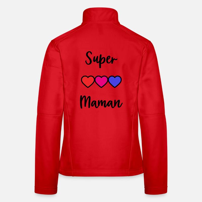 MAMA Frauen Softshelljacke
