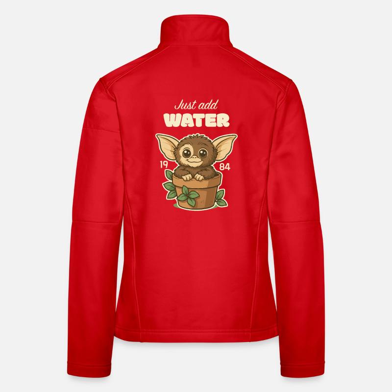 Niedlich wachsen - Frauen Softshelljacke - Rot