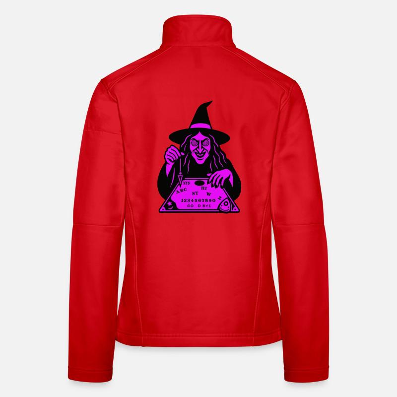 Hypnotic Witch Board Frauen Softshelljacke