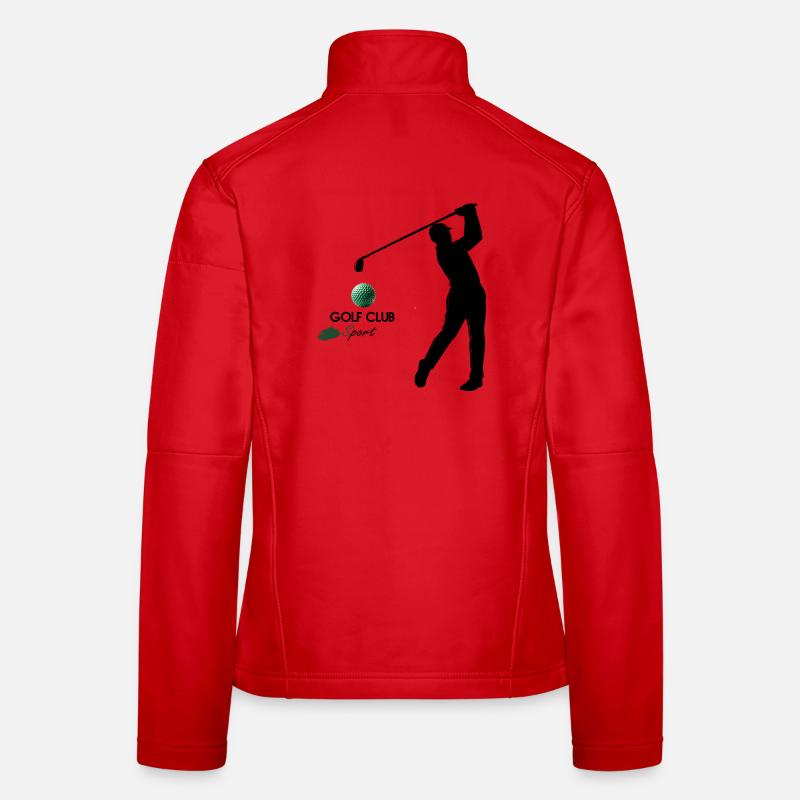 Golf - Frauen Softshelljacke - Rot