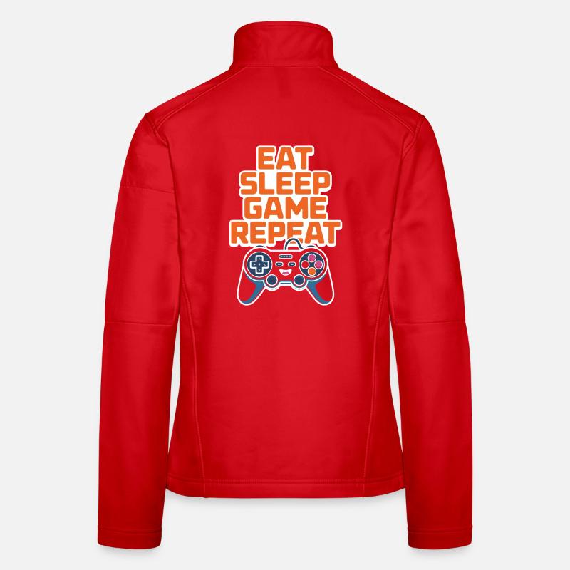 Jeu Manger et Dormer : Répéter Veste en tissu softshell Femme