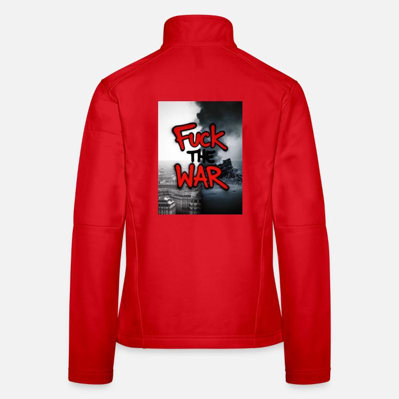 F**K THE War Women's Softshell Jacket