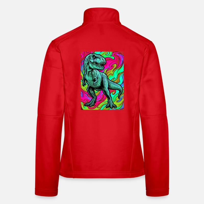 dinosaur Women's Softshell Jacket